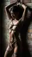 asian milf nude pic - The Shape Surrender Takes at Night - AI generated portrait image in 1080x1920 resolution by Anonymous Creator