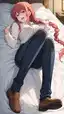 makima porn - The Ache That Made Its Own Rules - AI generated portrait image in 1080x1920 resolution by @anon