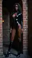 nice ebony pussy - A Collapse That Turned the Key - AI generated portrait image in 1080x1920 resolution by @anon