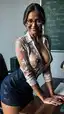 teacher ai sex - A Hunger That Forgot How to Leave - AI generated portrait image in 1080x1920 resolution by Anonymous Creator