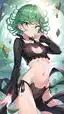 nendoroid tatsumaki - Hunger That Follows Like a Shadow - AI generated portrait image in 1080x1920 resolution by @anon