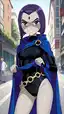 hentai raven team leader - Seduction That Owns the Night - AI generated portrait image in 1080x1920 resolution by Anonymous Creator