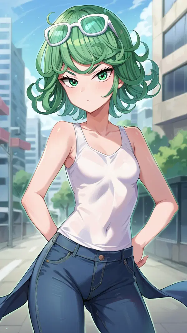 tatsumaki bot - A Fever Made of Thirst - AI generated portrait image in 1080x1920 resolution by @anon