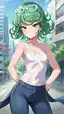 tatsumaki bot - A Fever Made of Thirst - AI generated portrait image in 1080x1920 resolution by @anon