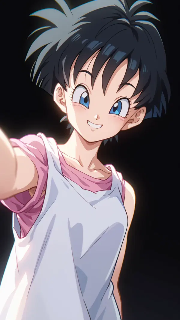 gine dragon ball porn - The Afterglow That Made the Air Remember - AI generated portrait image in 1080x1920 resolution by @anon