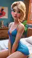 gwen stacy ai porn - Lust That Chains Me Tight - AI generated portrait image in 1080x1920 resolution by @anon