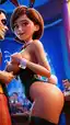 elastigirl x violet rule 34 - A Thirst That Pressed Against the Dark - AI generated portrait image in 1080x1920 resolution by @anon