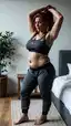 carmella bing bbw porn - The Pleasure That Lives in Silence - AI generated portrait image in 1080x1920 resolution by Anonymous Creator