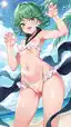 tatsumaki cumflation - A Trace That Carried Too Much Heat - AI generated portrait image in 1080x1920 resolution by @anon