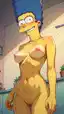 simpsons sex cartoon - A Memory Burning Like Friction - AI generated portrait image in 1080x1920 resolution by @anon