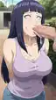 sex hinata komine - The Darkness That Followed Me Home - AI generated portrait image in 1080x1920 resolution by @anon