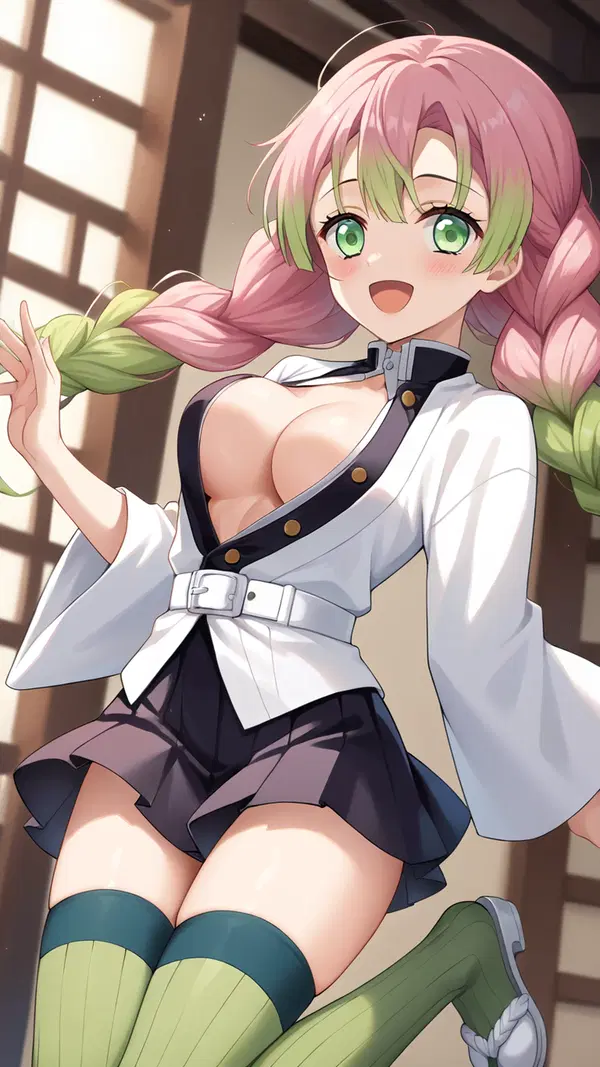 demon slayer hentai - A Wildness That Cut Through Silence - AI generated portrait image in 1080x1920 resolution by @anon
