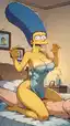 simpsons porn pics - A Hunger That Pressed Against the Dark - AI generated portrait image in 1080x1920 resolution by @anon