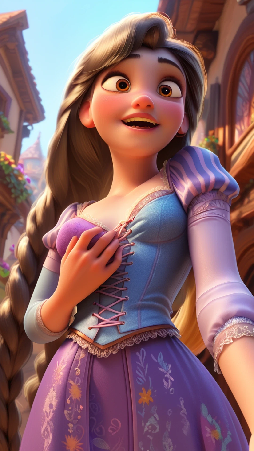 rapunzel nude ai - The Edge That Lit Up the Dark