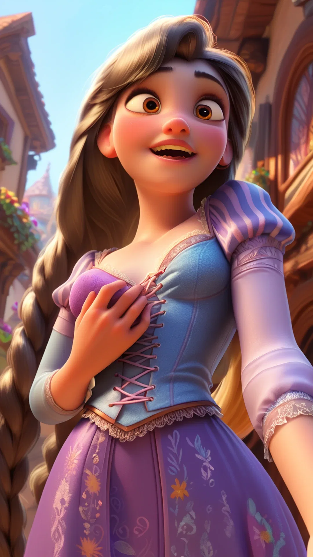 rapunzel nude ai - The Edge That Lit Up the Dark