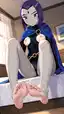 raven hart sex video - The Hunger That Taught the Dark to Answer - AI generated portrait image in 1080x1920 resolution by @anon