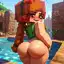 minecraft slayer 123 nude - The Desire That Turned Softly Dangerous - AI generated square image in 1080x1080 resolution by @anon