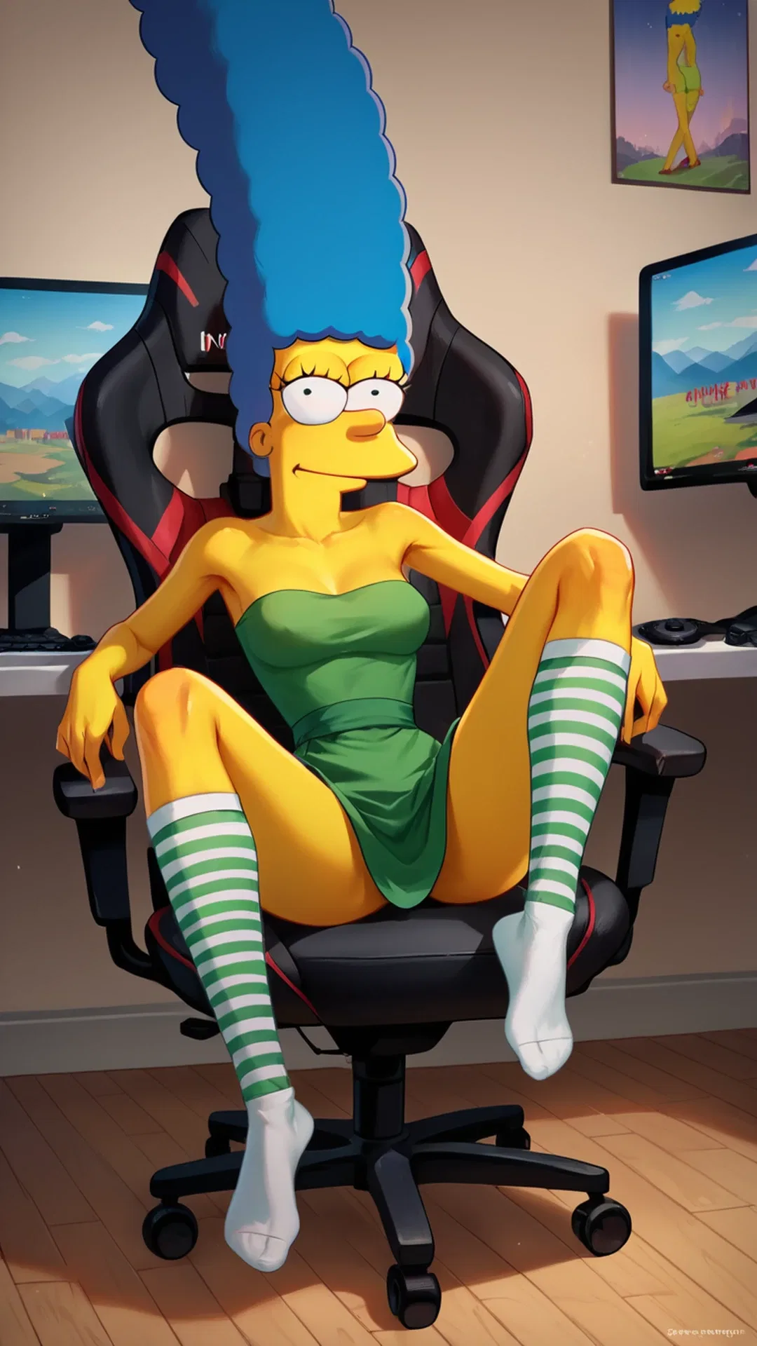 simpsons porn captions - The Whisper That Made Shadows Feel Warm