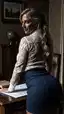 1v1 sex cam chat - The Fall That Made Silence Feel Loud - AI generated portrait image in 1080x1920 resolution by @anon