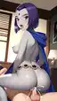 raven sexy nude - A Promise Made of Hunger - AI generated portrait image in 1080x1920 resolution by @anon