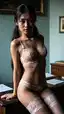 sexy naked asian boobs gifs - A Burn That Made Hunger Look Holy - AI generated portrait image in 1080x1920 resolution by @anon
