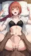 makima x denji hentai - The Drift That Turned the Key - AI generated portrait image in 1080x1920 resolution by @anon