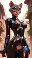 ai furry porn image generator - A Friction That Stayed Beneath My Skin - AI generated portrait image in 1080x1920 resolution by @anon