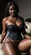 naked plus size women - The Rush That Carried Too Much Heat - AI generated portrait image in 1080x1920 resolution by @anon