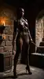 videos xxx de sarah black - The Velvet That Cut Through Silence - AI generated portrait image in 1080x1920 resolution by Anonymous Creator