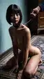 asian rave girl porn - A Darkness That Turned Want Into Weather - AI generated portrait image in 1080x1920 resolution by Anonymous Creator