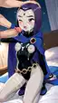 raven nnn porn - Heat So Raw It Scares Me - AI generated portrait image in 1080x1920 resolution by @anon