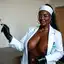 ebony milf blowjob - The Restlessness That Taught the Dark to Answer - AI generated square image in 1080x1080 resolution by @anon