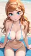 hentai 3d frozen - The Longing That Made the Night Lean Closer - AI generated portrait image in 1080x1920 resolution by @anon