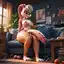 ai naked gilf - The Shiver That Moved Through Every Wall - AI generated square image in 1080x1080 resolution by Anonymous Creator