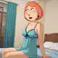 family guy hentai lois - The Storm That Turned Softly Dangerous - AI generated portrait image in 1080x1920 resolution by @anon