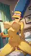 ai simpsons generator - The Afterglow That Opened in Shadow - AI generated portrait image in 1080x1920 resolution by @anon