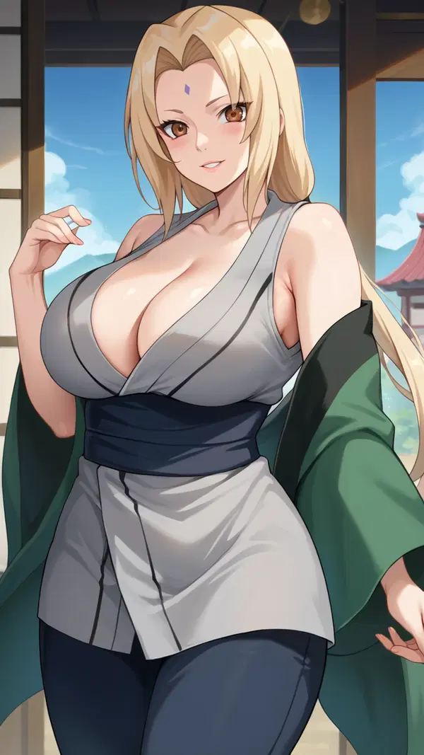 rule 34 de tsunade - A Slow Velvet Under the Skin - AI generated portrait image in 1080x1920 resolution by @anon