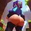 minecraft sex anime - The Long Way Into Restlessness - AI generated square image in 1080x1080 resolution by @anon