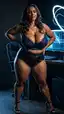 shemale bbw porn - The Trace That Made Silence Feel Loud - AI generated portrait image in 1080x1920 resolution by @anon