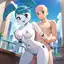 sex robot female - Touch That Leaves a Permanent Scar - AI generated square image in 1080x1080 resolution by @anon