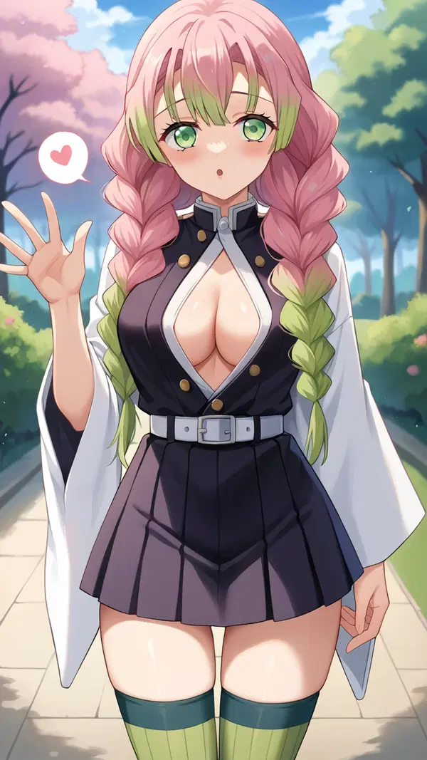 hentai demon slayer español - The Reverie That Moved Like a Secret - AI generated portrait image in 1080x1920 resolution by @anon