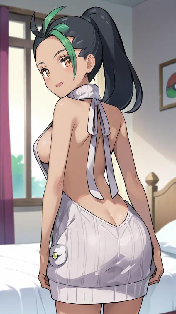 pokemon porn bonnie - Sinful Nights We Cannot Forget - AI generated portrait image in 1080x1920 resolution by @anon