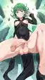 Tatsumaki One Punch Man - Fire That Leaves Me Weak - AI generated portrait image in 1080x1920 resolution by @anon