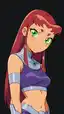 starfire porn video - The Dark Learned This Shiver - AI generated portrait image in 1080x1920 resolution by @anon