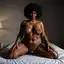 mature ebony nudes - The Heat That Made the Air Remember - AI generated square image in 1080x1080 resolution by @anon