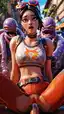 fortnite xxx parody - The Static That Made Control Disappear - AI generated portrait image in 1080x1920 resolution by @anon