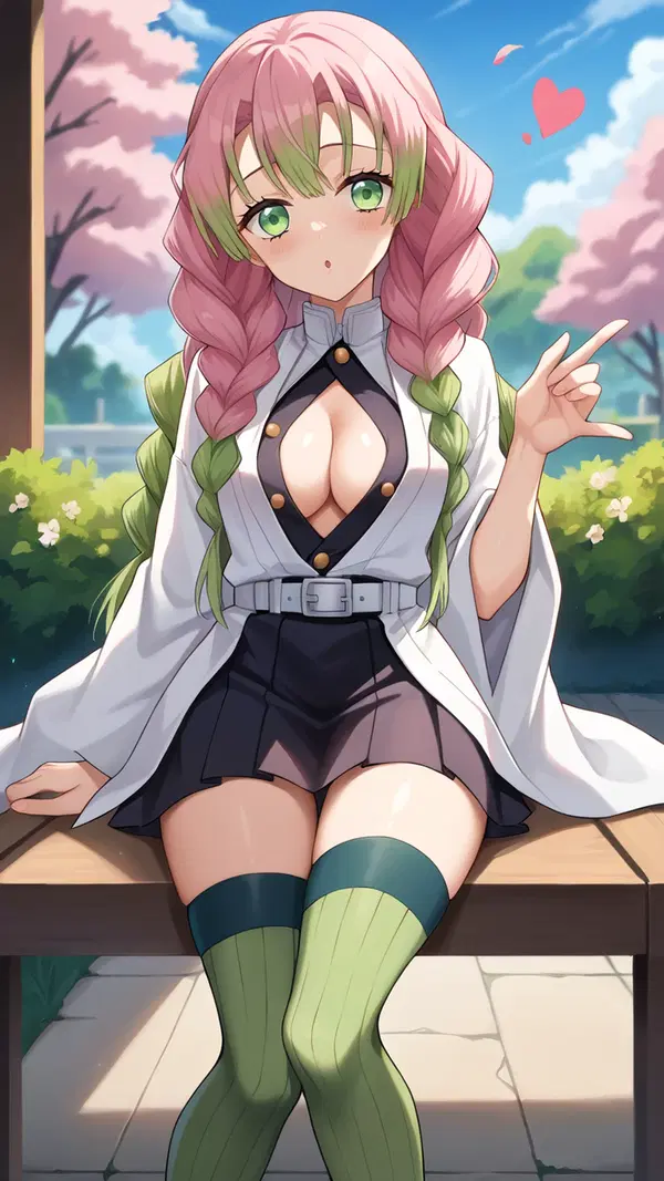 shinobu mitsuri hentai - A Spell That Pulled Me Under - AI generated portrait image in 1080x1920 resolution by @anon