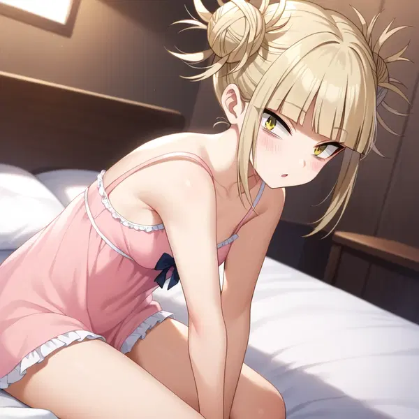 is himiko toga dead - The Edge That Left a Mark - AI generated square image in 1080x1080 resolution by @anon