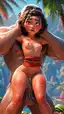 moana sex game - A Want That Carried Too Much Heat - AI generated portrait image in 1080x1920 resolution by @anon