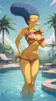 sex simpsons gif - Lust That Ripples Through Everything - AI generated portrait image in 1080x1920 resolution by @anon